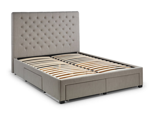 Wilton Deep Button 4 Drawer Bed