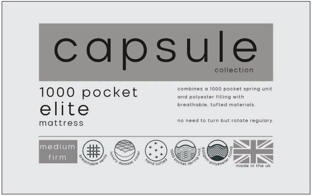 Capsule Elite Pocket 1000 Mattress